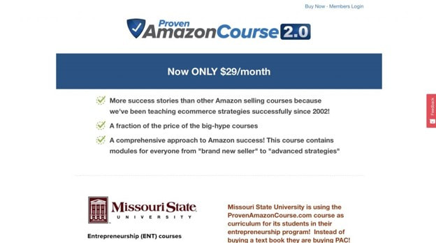1. Proven Amazon Course 2.0